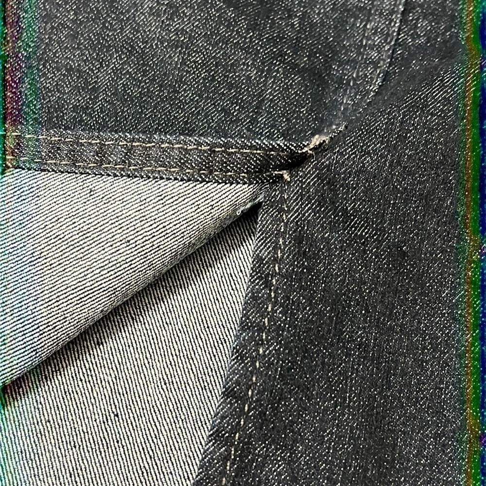 RELATIVITY denim skirt dark wash - Picture 9 of 13